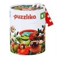 Puzzlika Puzzel - Waar Wonen Dieren - 10x 2 stukjes - thumbnail