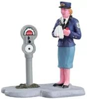 Lemax meter maid kerstdorp figuur type 2 Caddington Village 2017