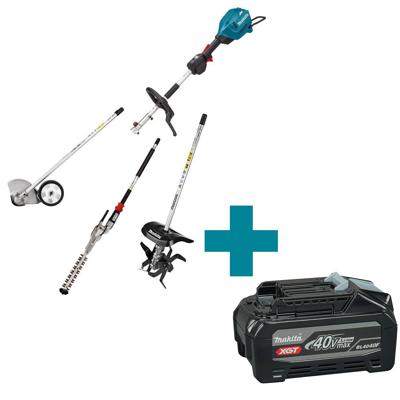 Makita UX01GZ13 Accu Combisysteem + Kantensnijder, Cultivator & Struiksnoeier XGT 40V Max Basic Body