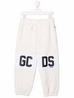 Gcds Kids pantalon de jogging à logo imprimé - Tons neutres