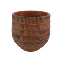 HBX Natural Living Bloempot cissane ø8xh7.5cm terracotta