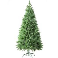 tectake® - levensechte Kunstkerstboom - 180 cm - standaard - Kerstboom - Dennenboom - 742 punten spuitgegoten naalden