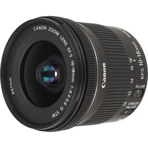 Canon EF-S 10-18mm F/4.5-5.6 IS STM occasion