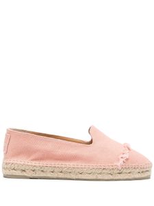 Castañer espadrilles à bords francs - Rose