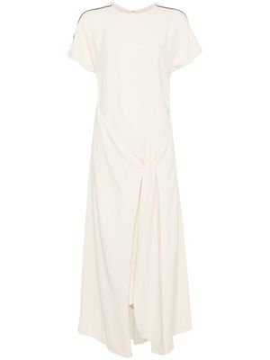 Victoria Beckham Flared maxi-jurk - Beige Victoria Beckham Flared maxi-jurk - Beige