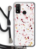 Terrazzo N°9: Huawei P Smart (2020) Transparant Hoesje met koord