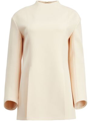 KHAITE blouse The Mahni à fente - Tons neutres