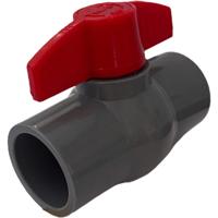 Europond PVC Kogelkraan 50mm Lijmverbinding - Duurzaam & Efficiënt voor Vijver/Zwembad
