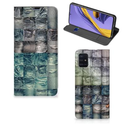 Hippe Standcase Samsung Galaxy A51 Spijkerbroeken