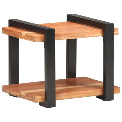 Nachtkastje 50x40x40 cm massief acaciahout