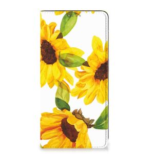 Smart Cover voor OPPO A17 Zonnebloemen