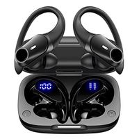 Sport TWS-oortelefoon met oplaadcase T59 - HiFi - Zwart