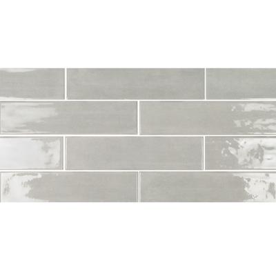 Wandtegel Mud Grey Keramiek 7.5x30 cm Stardos