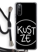 KUST ZE: Sony Sony Xperia 10 III Transparant Hoesje met koord
