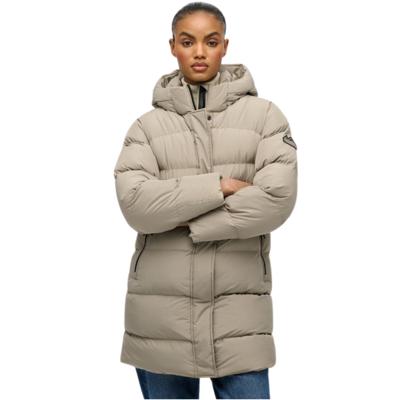 Superdry Hooded Sports Puffer Casual Winterjas Dames M/38