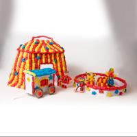 Playmais bouwplaten circus Playmais bouwplaten circus