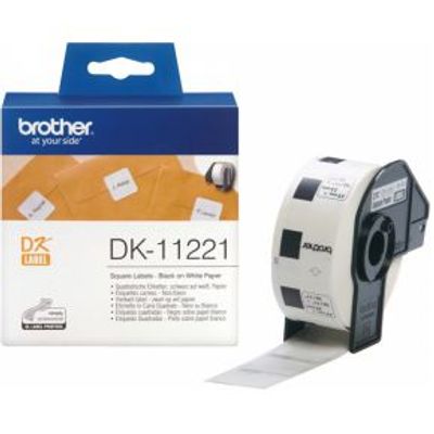 Brother Vierkant papieren label 23 mm