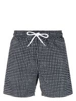 Sundek short de bain à motif graphique - Noir