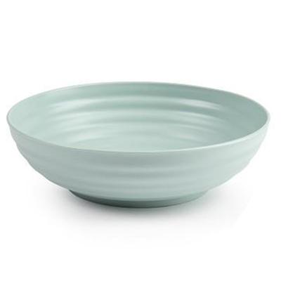 Plasticforte Kommetjes - schaaltjes - dessert/ontbijt - kunststof - D19 x 5.5 cm - mintgroen