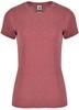 Roly RY6661 Women´s Fox T-Shirt - Heather Garnet Red 256 - XL