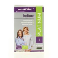 Mannavital Jodium bio platinum 90 Vegetarische capsules