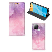 Bookcase OPPO A15 Pink Purple Paint - thumbnail