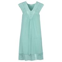 Damella Viscose Plain Sleeveless Nightdress CL2 - thumbnail