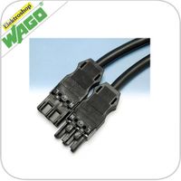 Wago Koppelkabel male-fem 9m 3x1.5 zwart 771 9993 006 901