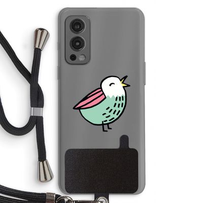 Birdy: OnePlus Nord 2 5G Transparant Hoesje met koord
