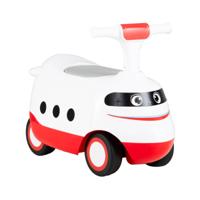 Duwauto Voor Peuters Rijdend Voertuig met Toeter en Opbergruimte Wit Duwauto Voor Peuters Rijdend Voertuig met Toeter en Opbergruimte Wit