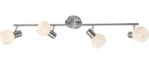 Brilliant Tiara Oppervlak-spotverlichting Chroom, Nikkel, Wit E14 LED 40 W