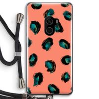 Pink Cheetah: Xiaomi Mi Mix 2 Transparant Hoesje met koord