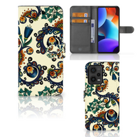 Wallet Case Xiaomi Redmi Note 12 Pro Plus Barok Flower