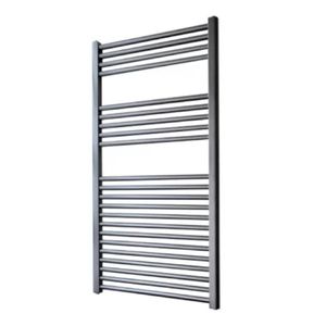 Radiator Sanicare Snode Met Wifi 111,8 x 60 cm Gunmetal Met Thermostaat Chroom