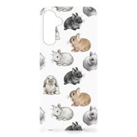 Case Anti-shock voor Samsung Galaxy A14 5G Konijntjes
