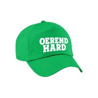 Oerend hard Achterhoek pet / cap groen voor volwassenen - Verkleedhoofddeksels