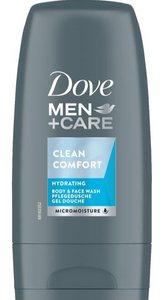 Dove Men+ Care Clean Comfort Body & Facewash Mini