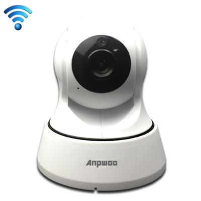 Anpwoo YT002 vernuftig T10 720P HD WiFi IP-Camera met infrarood LEDs van de 11 PC's ondersteuning van bewegingsdetectie & nachtzicht & TF kaart (Max