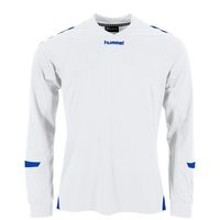 Hummel 111006K Fyn Long Sleeve Shirt Kids - White-Royal - 152 - thumbnail