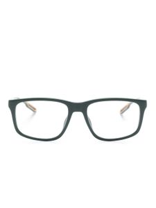 Emporio Armani lunettes de vue rectangulaires à logo embossé - Vert