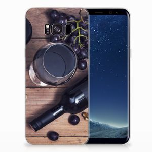 Samsung Galaxy S8 Plus Siliconen Case Wijn