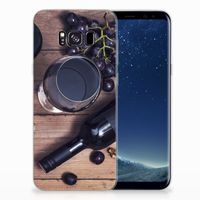 Samsung Galaxy S8 Plus Siliconen Case Wijn