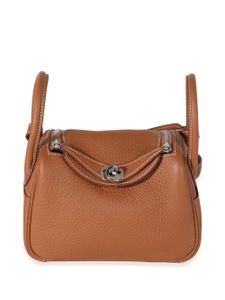 Hermès Pre-Owned mini sac à main Lindy 20 (2019) - Orange