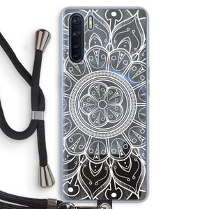 Roses Are Red: Oppo A91 Transparant Hoesje met koord