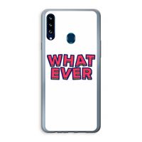 Whatever: Samsung Galaxy A20s Transparant Hoesje