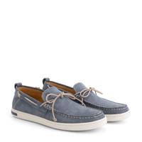 Travelin' Men - Moccasin - Blauw - Maat 43