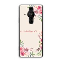 Rozen: Sony Xperia Pro-I Transparant Hoesje