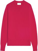 AMI Paris pull en laine - Rouge