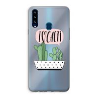 I love cacti: Samsung Galaxy A20s Transparant Hoesje