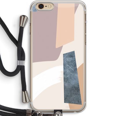 Luca: iPhone 6 PLUS / 6S PLUS Transparant Hoesje met koord